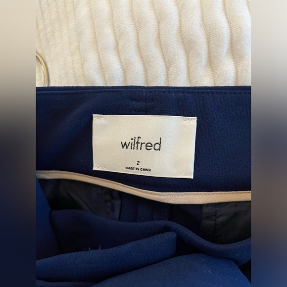 Wilfred Aritzia Blue Babaton Pants - Picture 4 of 5